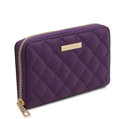 Penelope - Exclusive zip around soft leather wallet